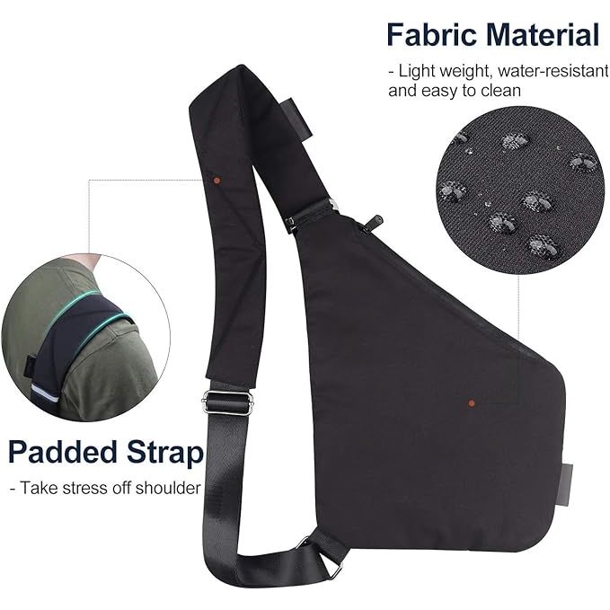 Stealth Pack — Smell-Proof Sling | The Royal Commuter
