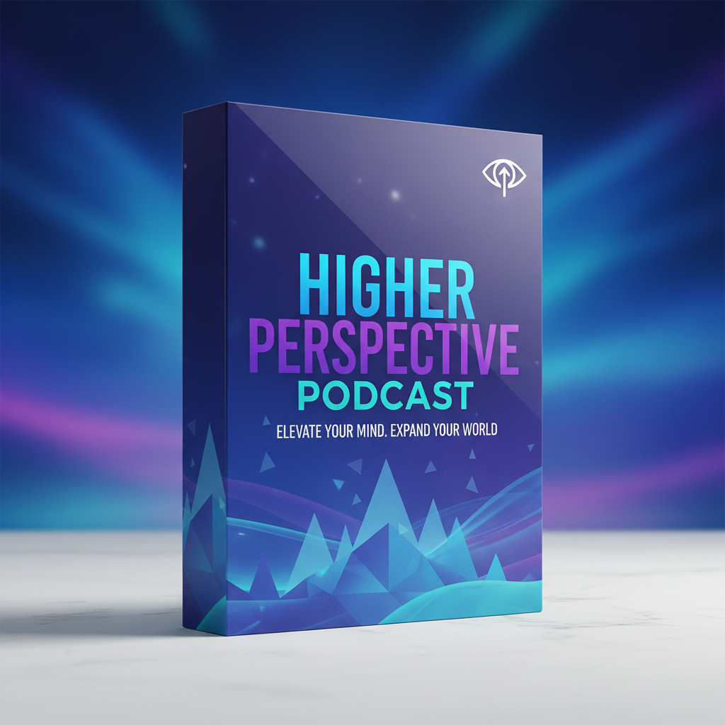 Higher Perspective Podcast 3d product box cover