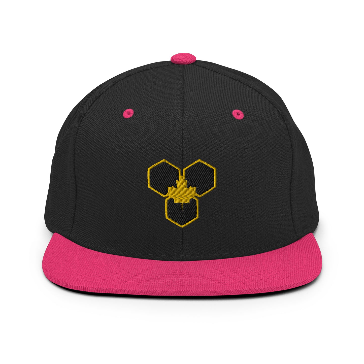 Royal Mark Snapback — Gold Emblem Edition