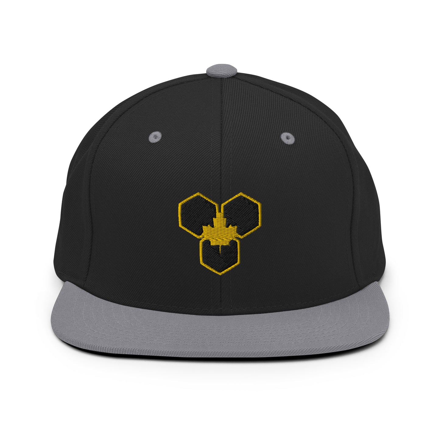 Royal Mark Snapback — Gold Emblem Edition