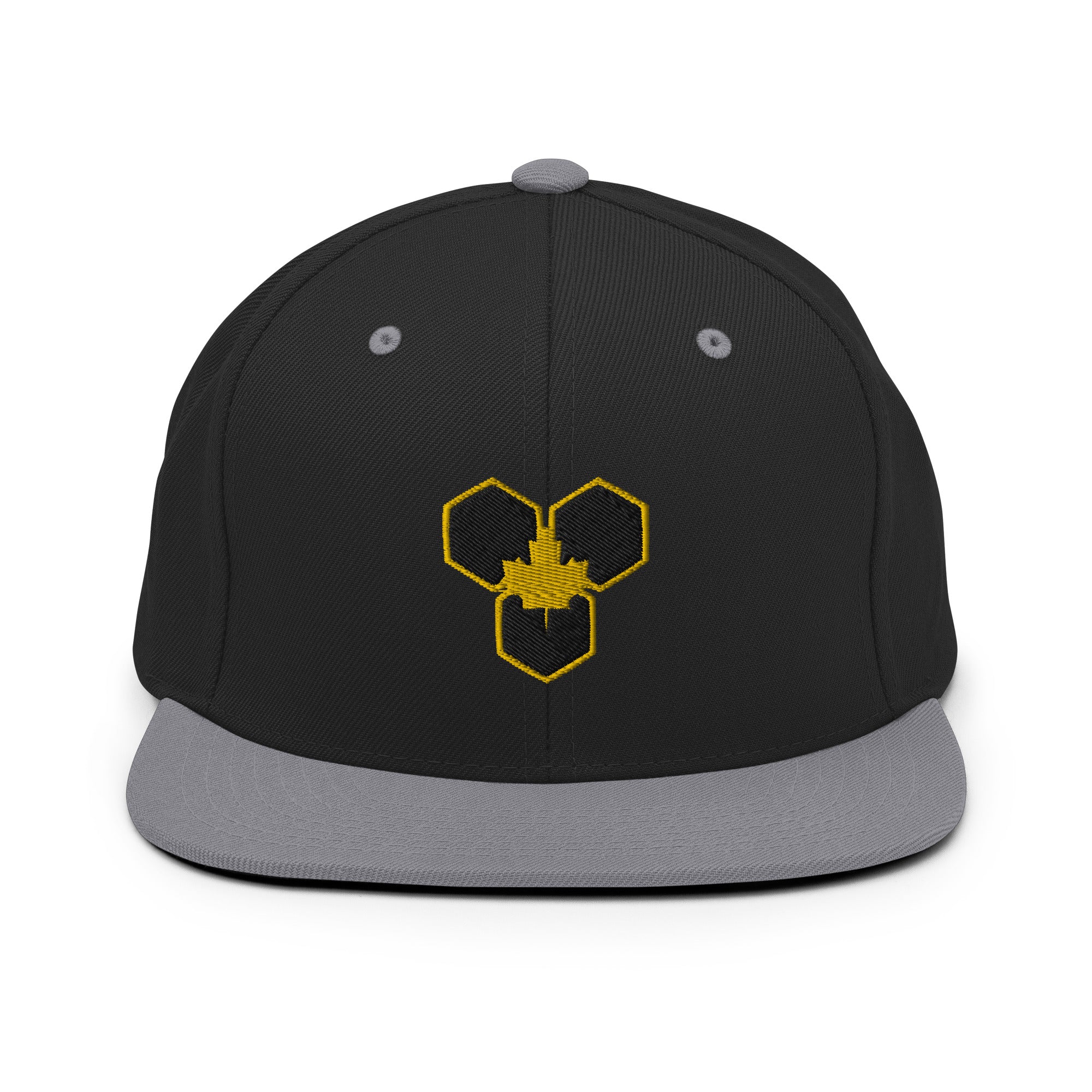 Royal Mark Snapback — Gold Emblem Edition