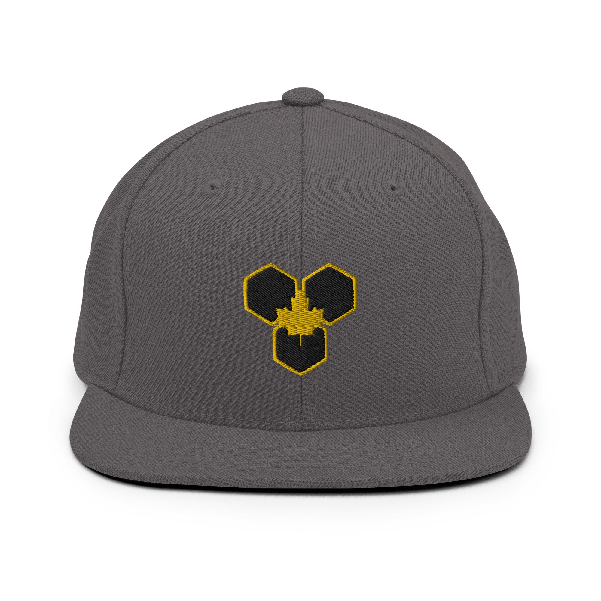 Royal Mark Snapback — Gold Emblem Edition