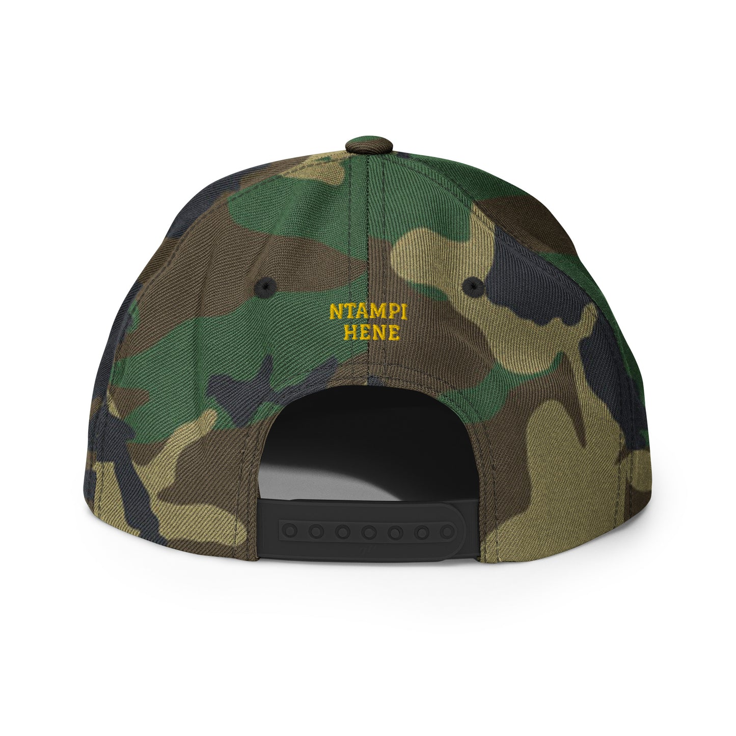 Royal Mark Snapback — Gold Emblem Edition