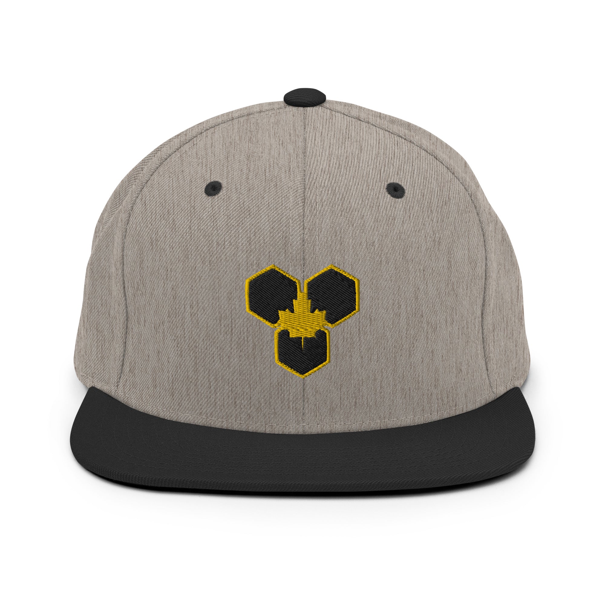 Royal Mark Snapback — Gold Emblem Edition