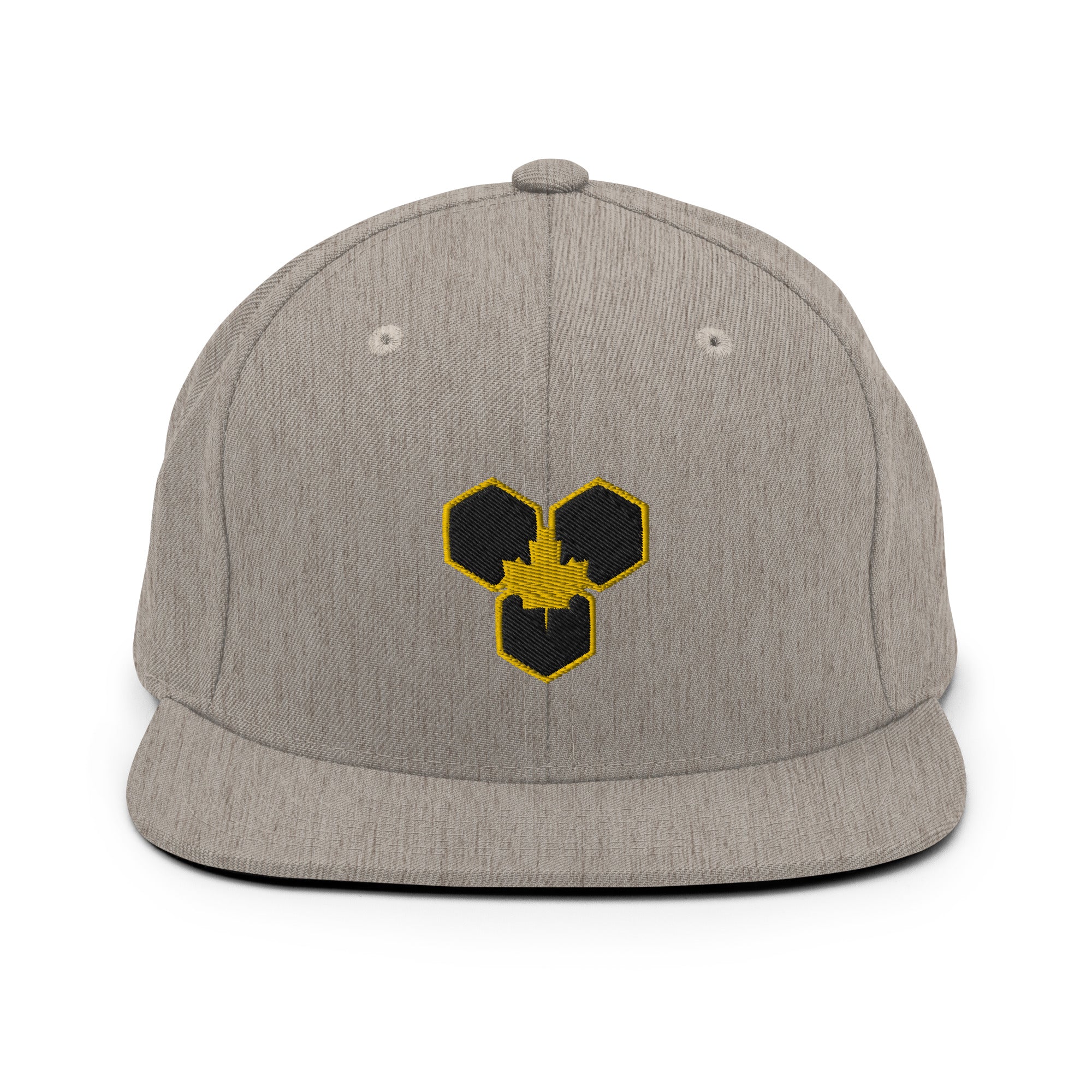 Royal Mark Snapback — Gold Emblem Edition