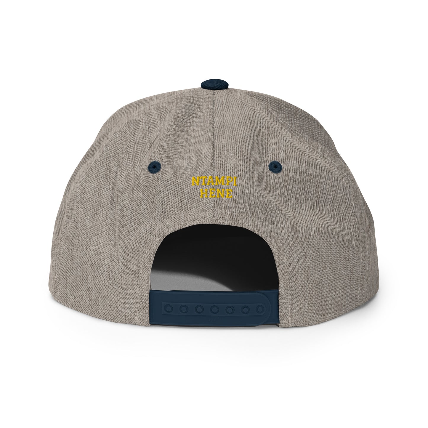 Royal Mark Snapback — Gold Emblem Edition