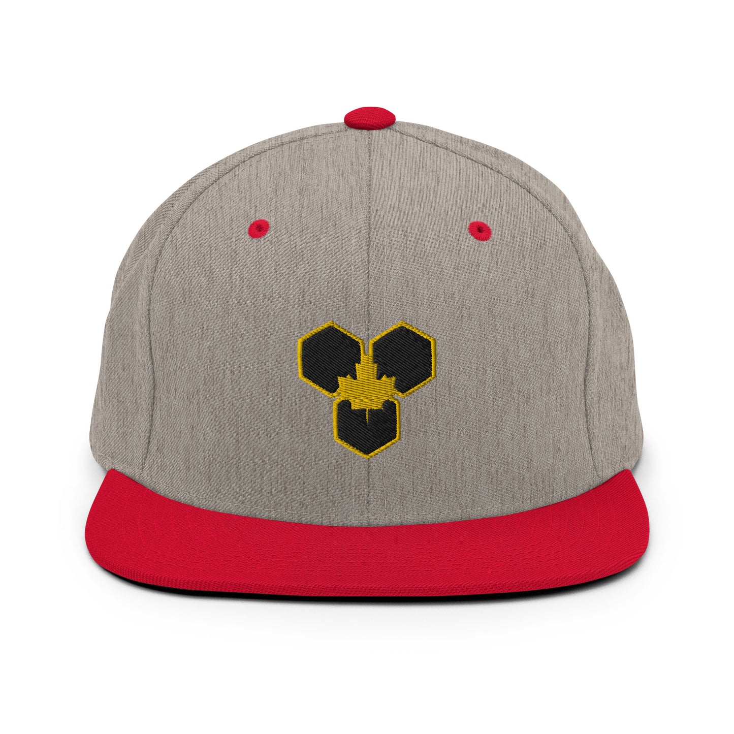Royal Mark Snapback — Gold Emblem Edition