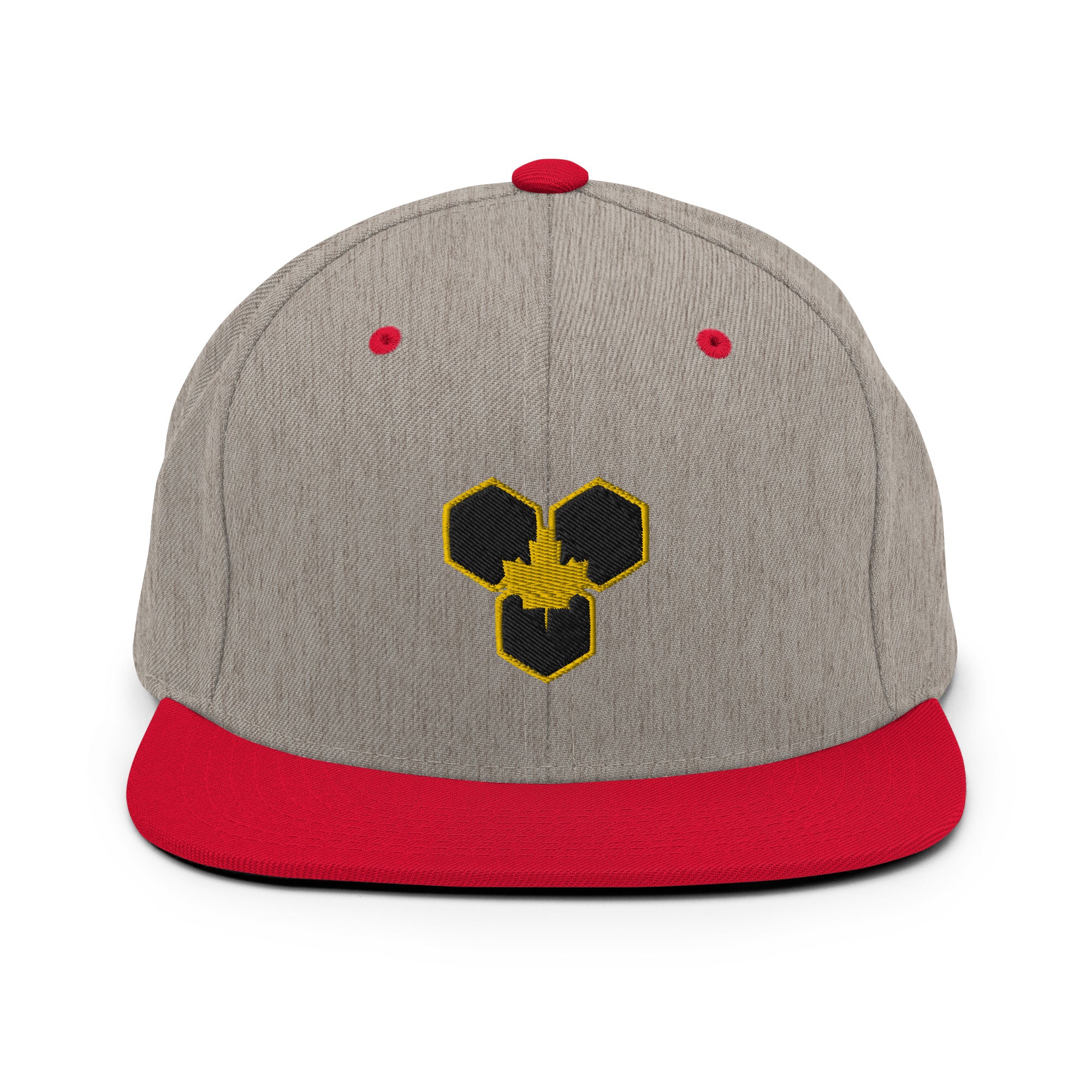 Royal Mark Snapback — Gold Emblem Edition