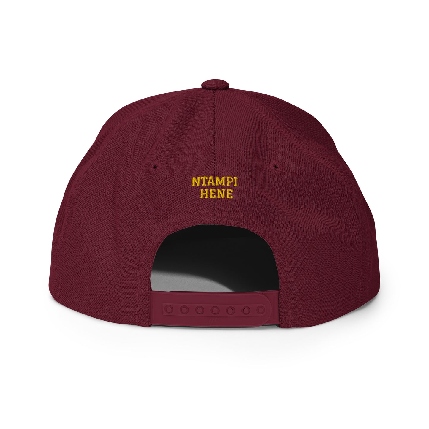 Royal Mark Snapback — Gold Emblem Edition