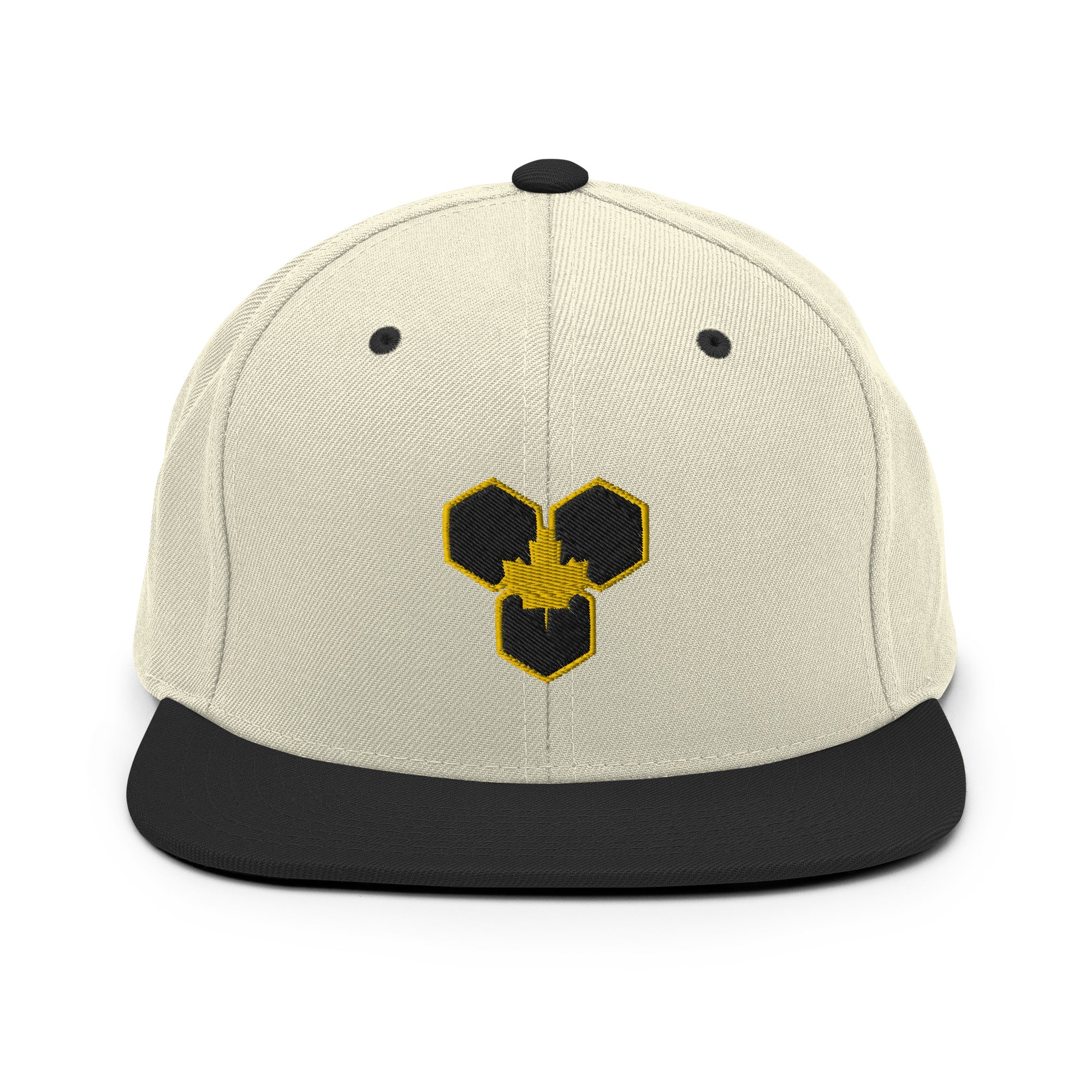 Royal Mark Snapback — Gold Emblem Edition