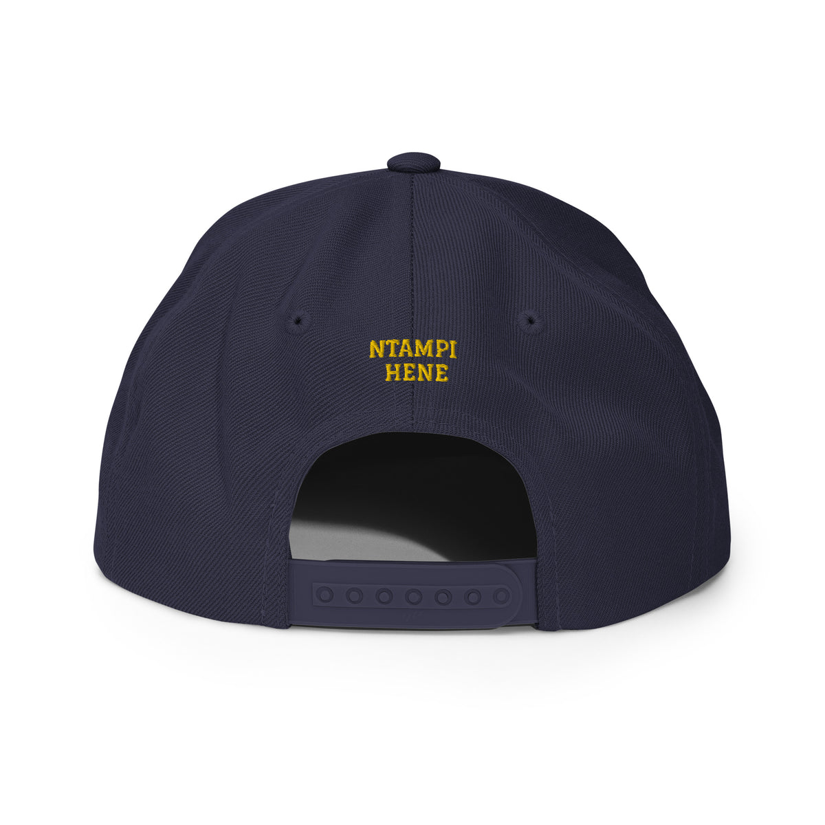 Royal Mark Snapback — Gold Emblem Edition