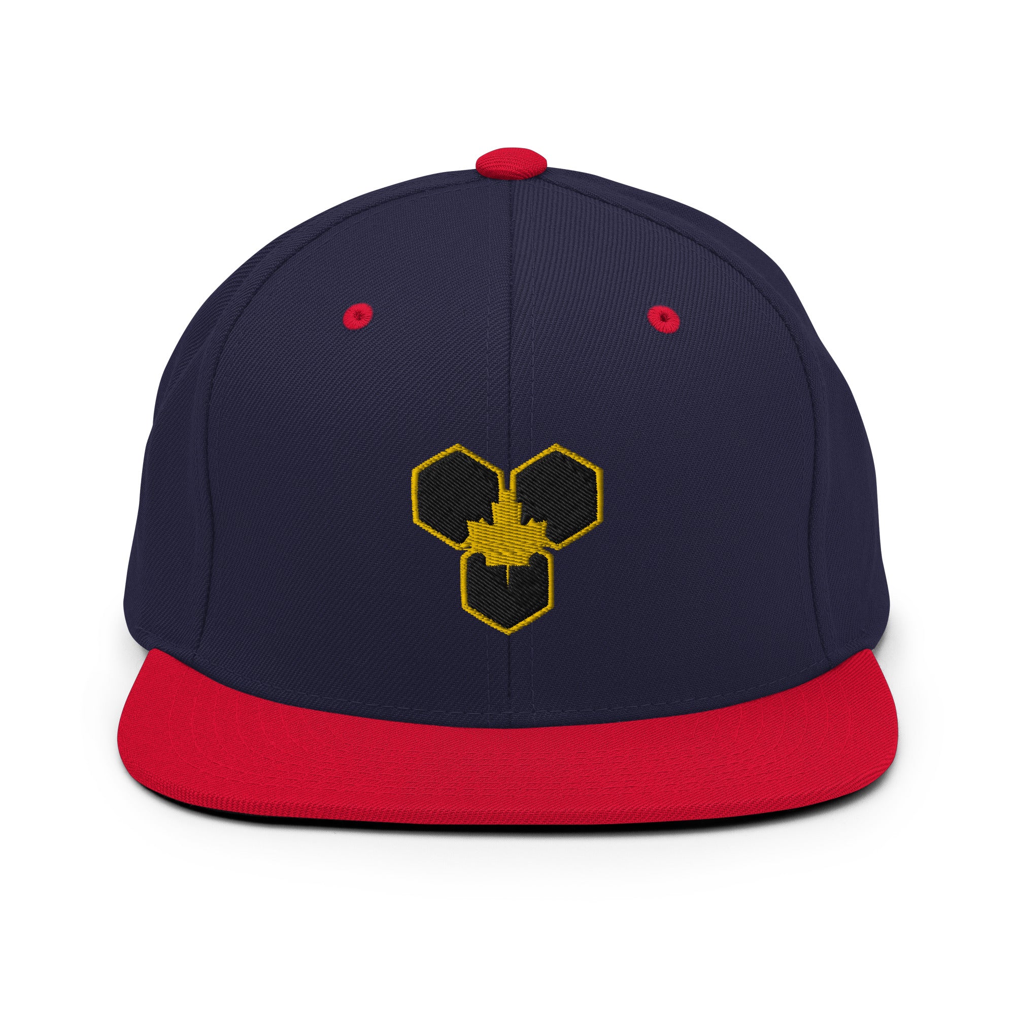 Royal Mark Snapback — Gold Emblem Edition