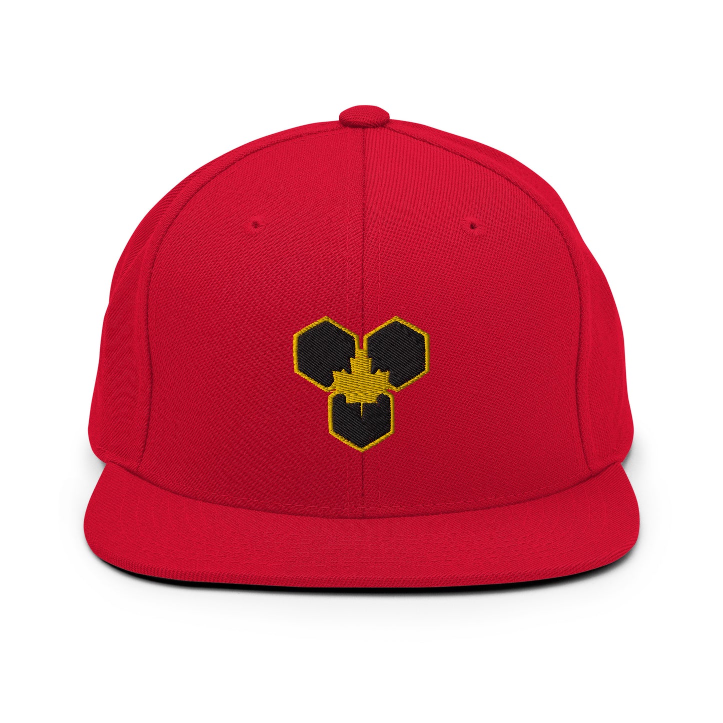 Royal Mark Snapback — Gold Emblem Edition