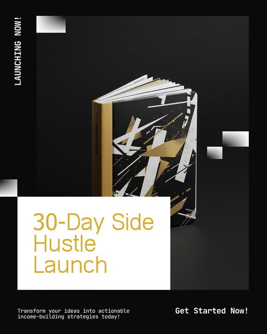 30-Day Side Hustle Launch — The Royal Circle Challenge Workbook