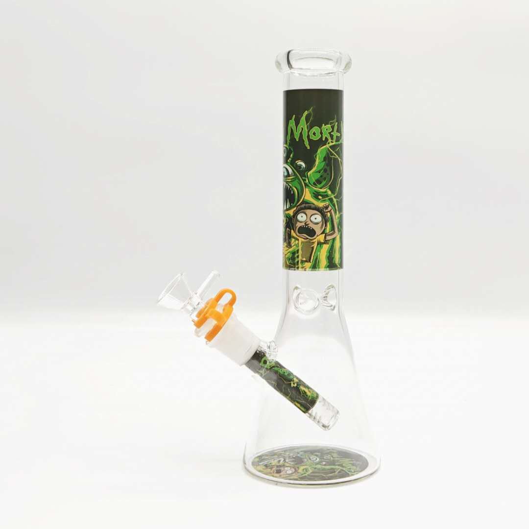 Cartoon Beaker Bong  High Life Smoking Set-Assorted Color_3