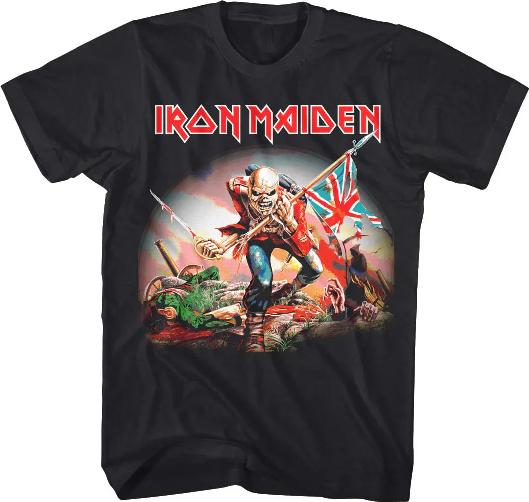 Iron Maiden | "The Trooper" Men's T-Shirt Black - Officially Licensed_0