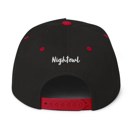 Night Owl Flat Bill Cap