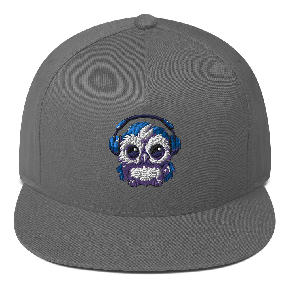 Night Owl Flat Bill Cap