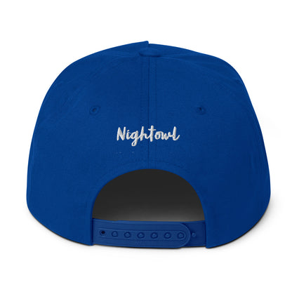 Night Owl Flat Bill Cap