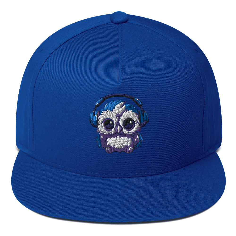 Night Owl Flat Bill Cap