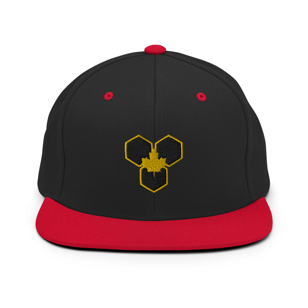 Royal Mark Snapback — Gold Emblem Edition