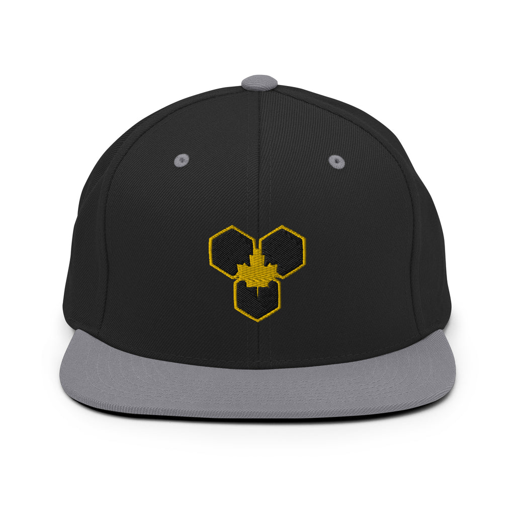 Royal Mark Snapback — Gold Emblem Edition