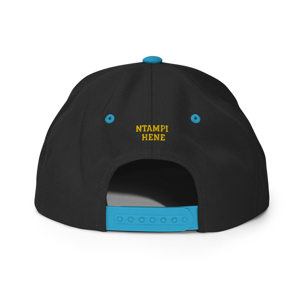 Royal Mark Snapback — Gold Emblem Edition