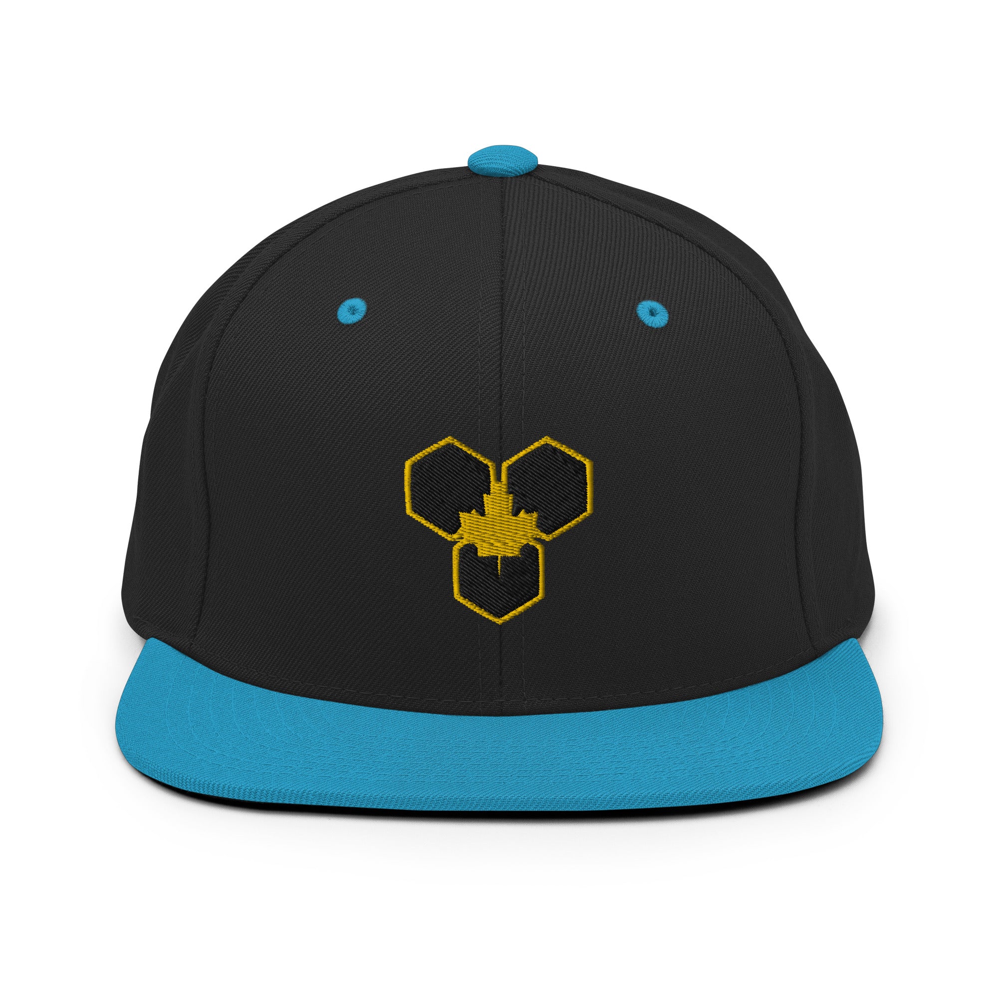 Royal Mark Snapback — Gold Emblem Edition