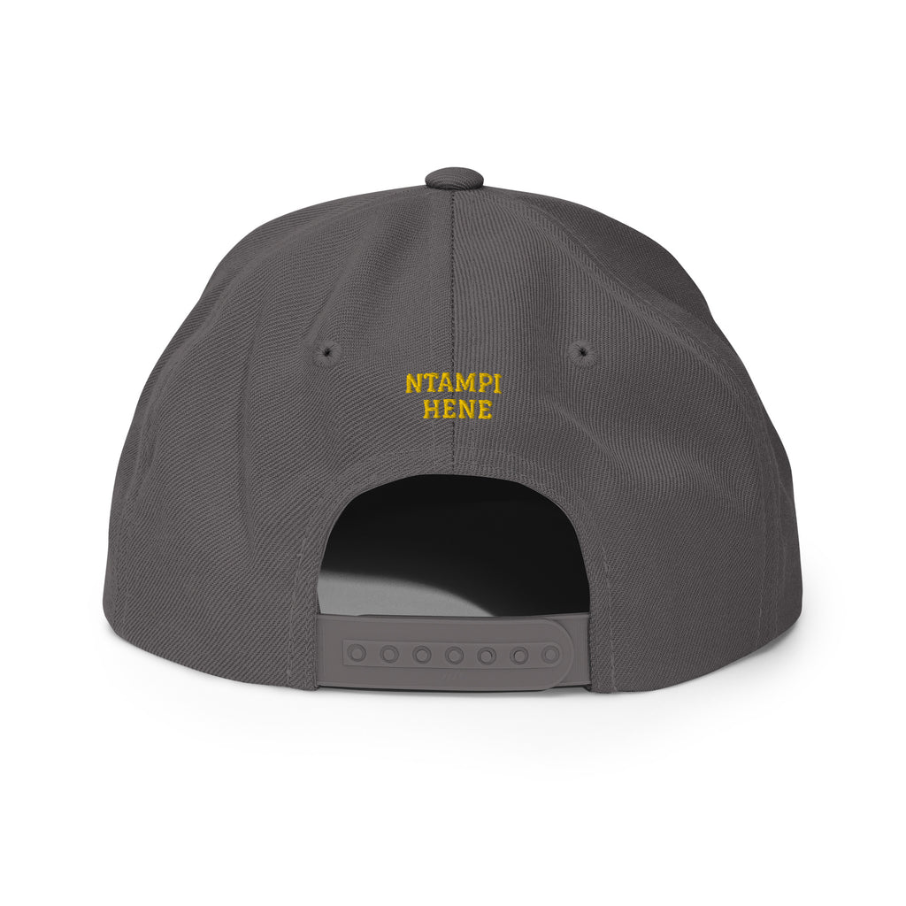 Royal Mark Snapback — Gold Emblem Edition