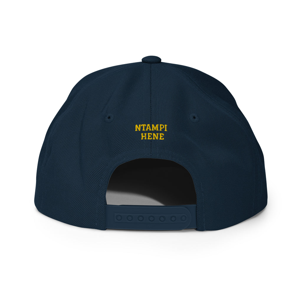 Royal Mark Snapback — Gold Emblem Edition