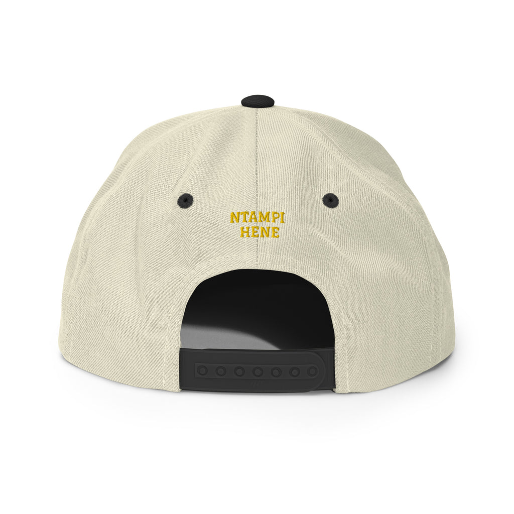 Royal Mark Snapback — Gold Emblem Edition