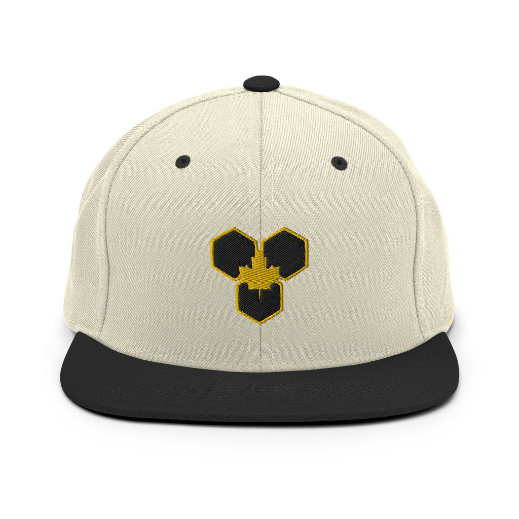 Royal Mark Snapback — Gold Emblem Edition