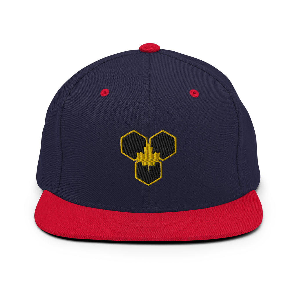 Royal Mark Snapback — Gold Emblem Edition