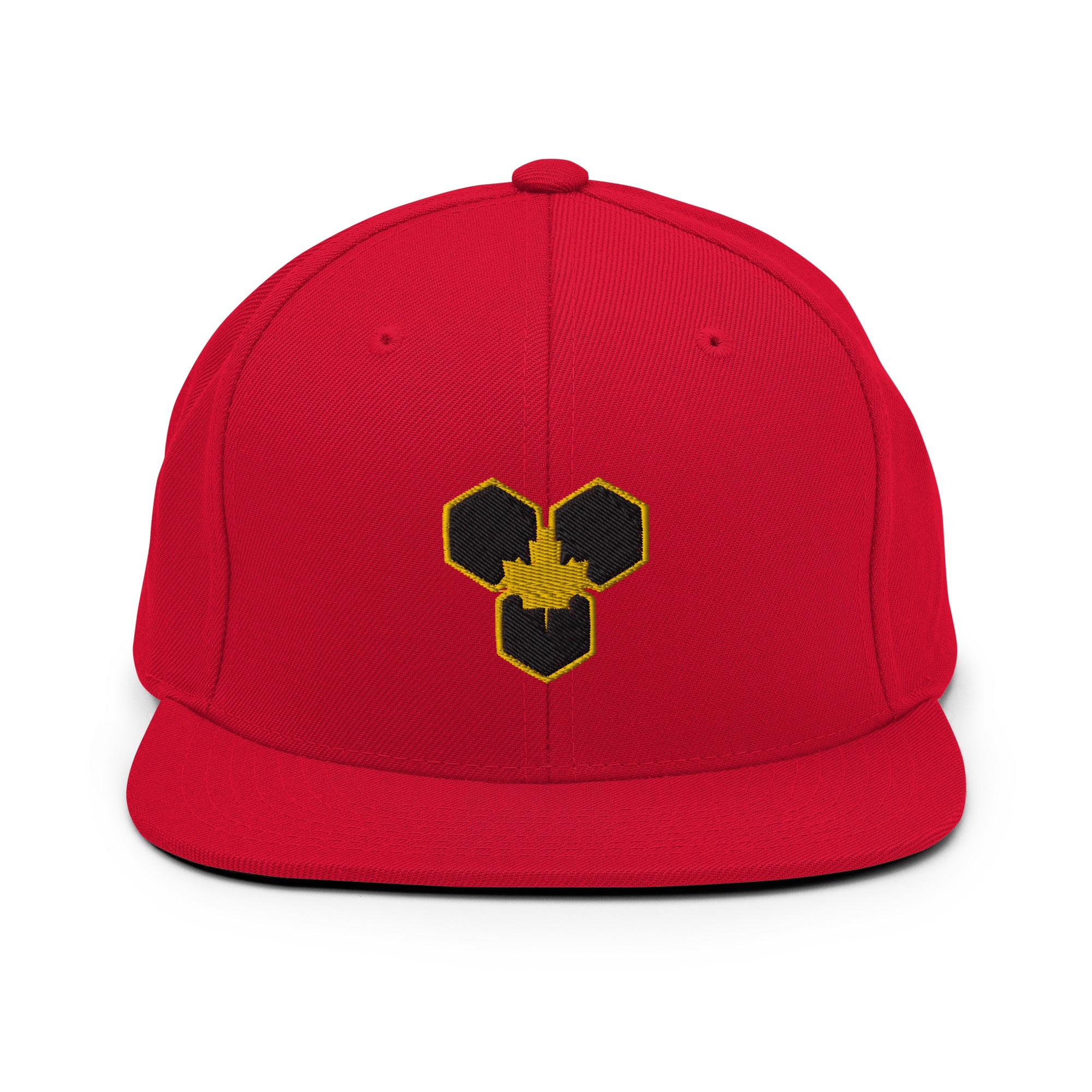 Royal Mark Snapback — Gold Emblem Edition