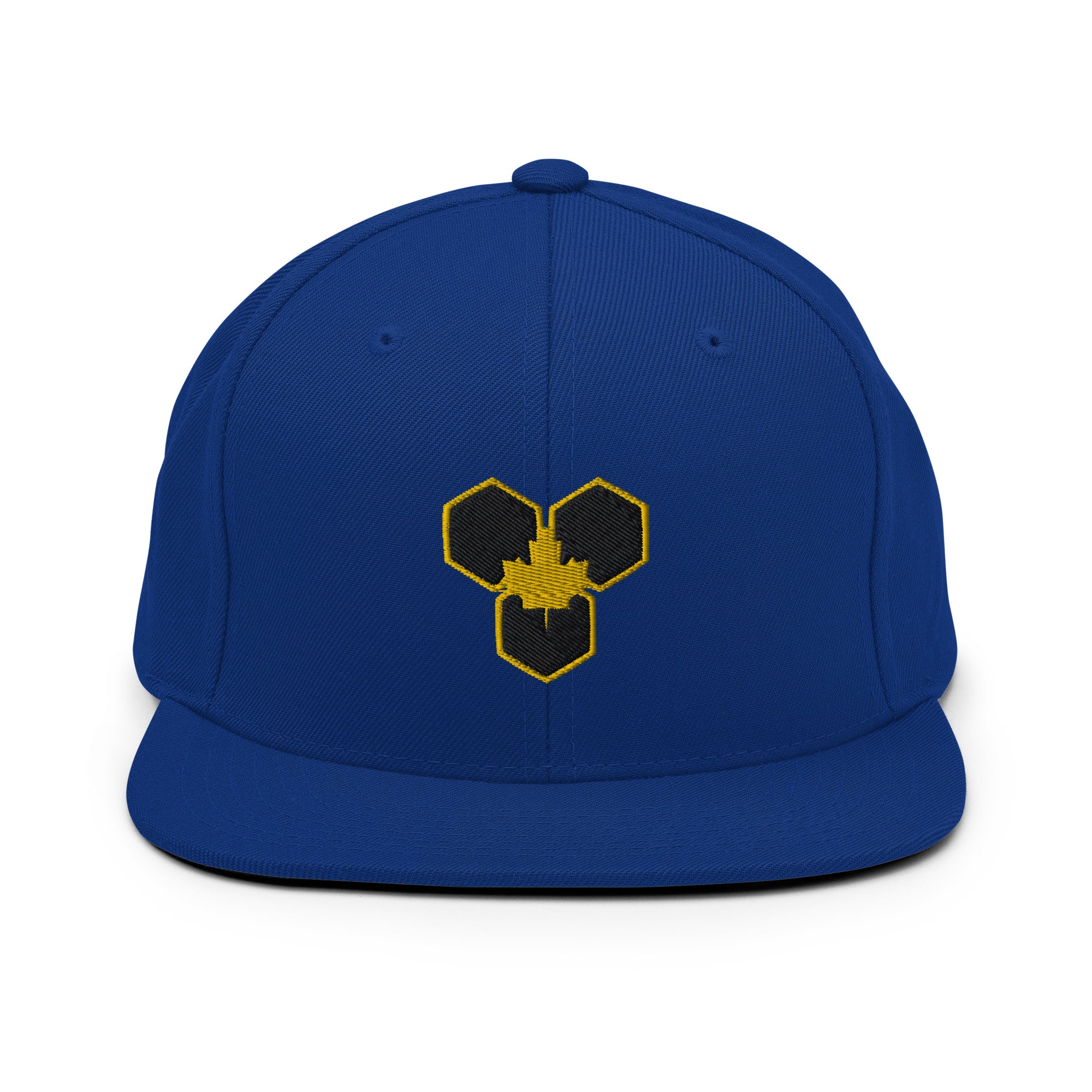 Royal Mark Snapback — Gold Emblem Edition