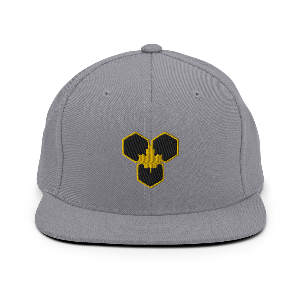 Royal Mark Snapback — Gold Emblem Edition